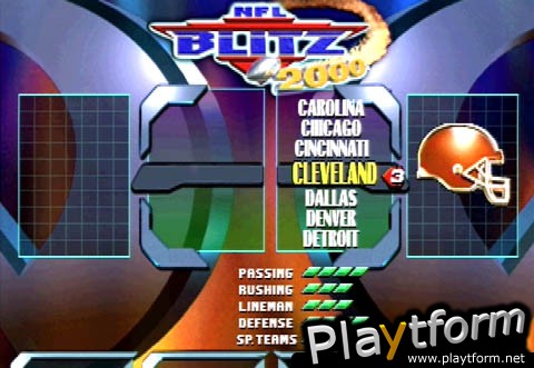 NFL Blitz 2000 (PlayStation)