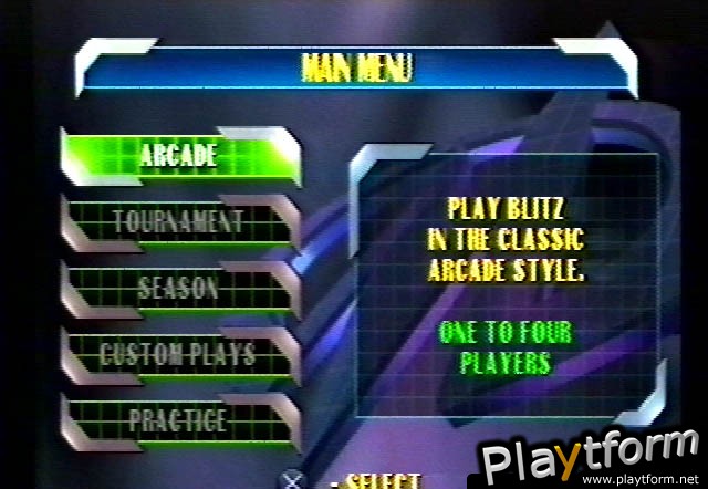 NFL Blitz 2000 (PlayStation)