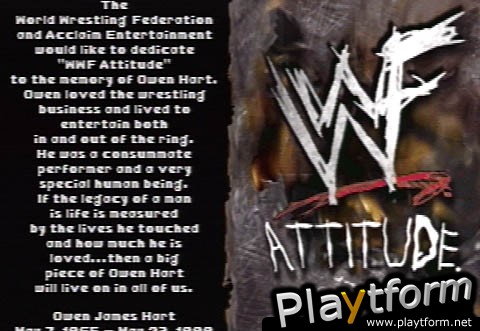 WWF Attitude (PlayStation)