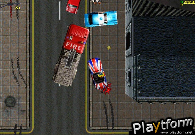 Grand Theft Auto: London, 1969 (PlayStation)