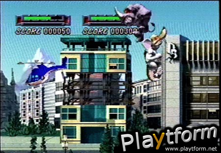 Rampage 2: Universal Tour (Nintendo 64)