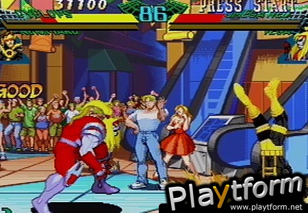 Marvel Super Heroes vs. Street Fighter (Saturn)