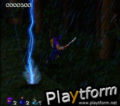 Ninja: Shadow of Darkness (PlayStation)