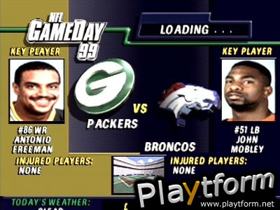 NFL GameDay 99 (PlayStation)