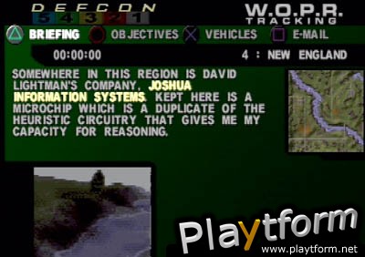 WarGames: Defcon 1 (PlayStation)