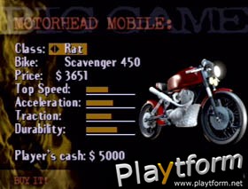 Road Rash 3D (PlayStation)