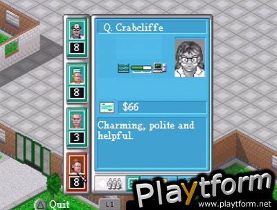 Theme Hospital (PlayStation)