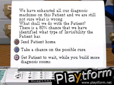 Theme Hospital (PlayStation)