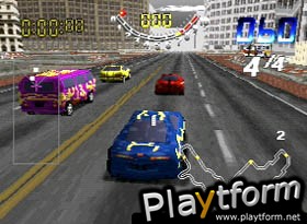 San Francisco Rush: Extreme Racing (PlayStation)