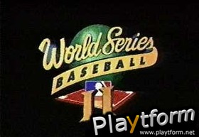 World Series Baseball II (Saturn)