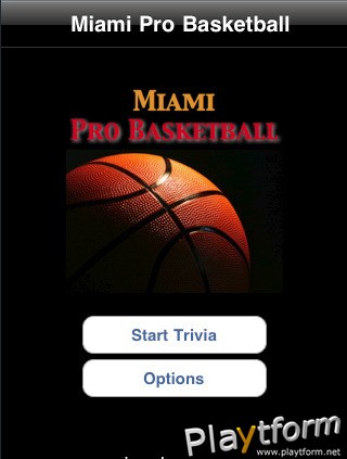 Miami Pro Basketball Trivia (iPhone/iPod)