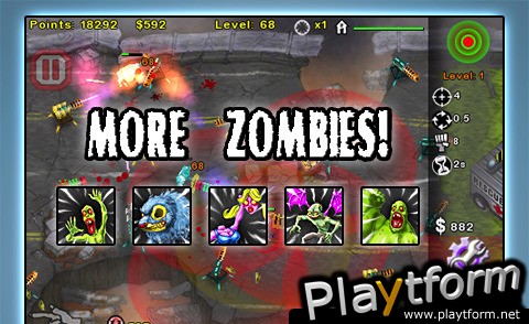 Zombie Attack! Bridge Defense (iPhone/iPod)