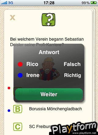 Pocket Quiz: Fuball (iPhone/iPod)
