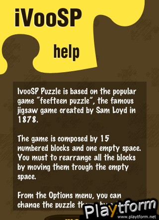 IvooSP Puzzle (iPhone/iPod)