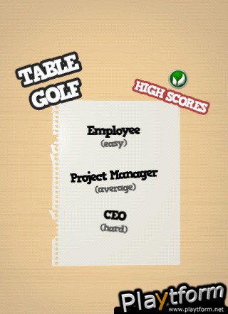 Table Golf (iPhone/iPod)