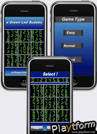 a Green Led Sudoku (iPhone/iPod)