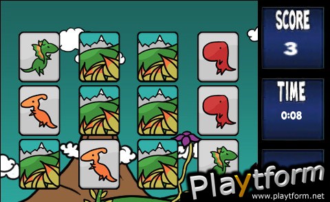 Baby Dino Memory Match (iPhone/iPod)