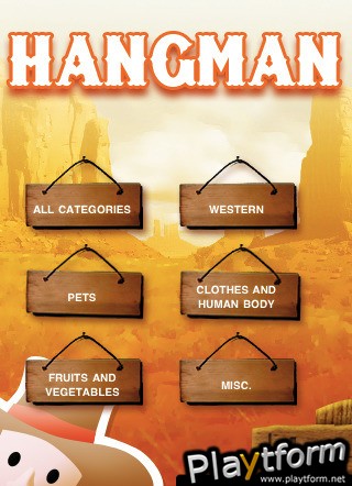 Hangman for kids (iPhone/iPod)