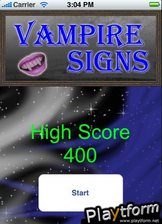 Vampire Signs (iPhone/iPod)