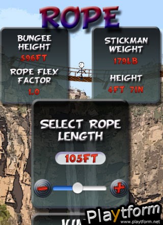 Bungee Stickmen - Christmas Edition (iPhone/iPod)