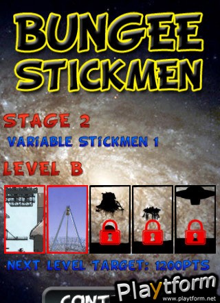 Bungee Stickmen - Christmas Edition (iPhone/iPod)