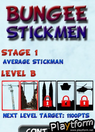 Bungee Stickmen - Christmas Edition (iPhone/iPod)