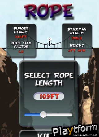 Bungee Stickmen - Christmas Edition (iPhone/iPod)