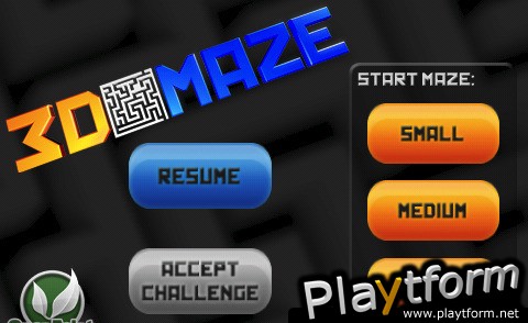 3D Maze (iPhone/iPod)