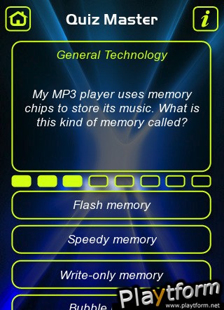 Technology Trivia Quiz (iPhone/iPod)