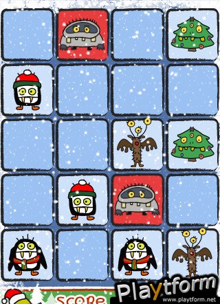 A Christmas Doodle Monster Match (iPhone/iPod)