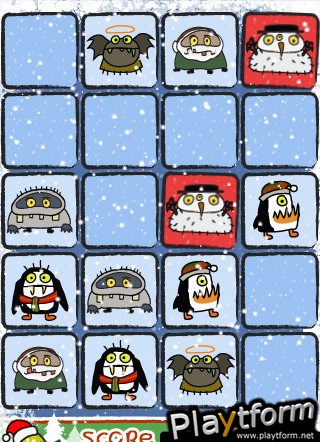 A Christmas Doodle Monster Match (iPhone/iPod)