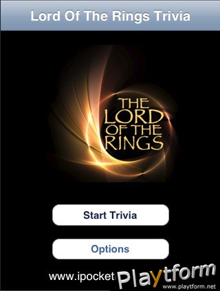 Lord Of The Rings Movie Trivia (iPhone/iPod)