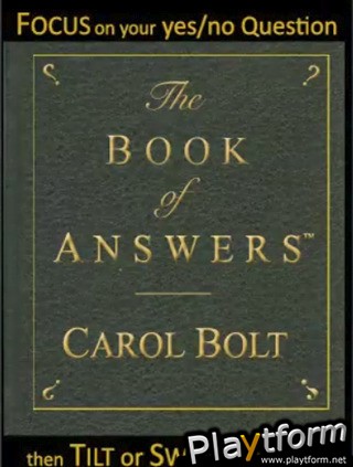 The Book of Answers Application (iPhone/iPod)