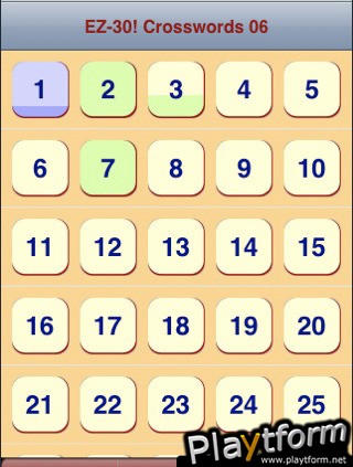 EZ-30! Crosswords 06 (iPhone/iPod)