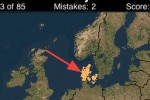 A Geography Map Quiz Part 3 (iPhone/iPod)