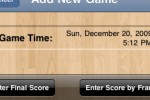 Bowling Score Tracker (iPhone/iPod)