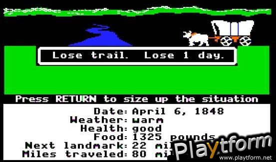 The Oregon Trail (Apple II)