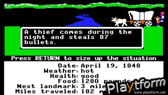 The Oregon Trail (Apple II)