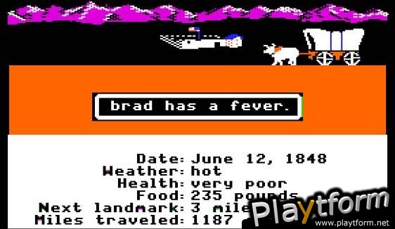 The Oregon Trail (Apple II)