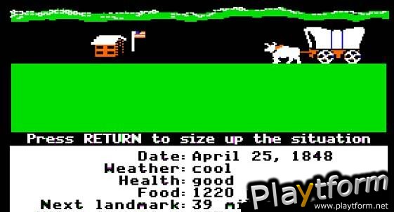 The Oregon Trail (Apple II)