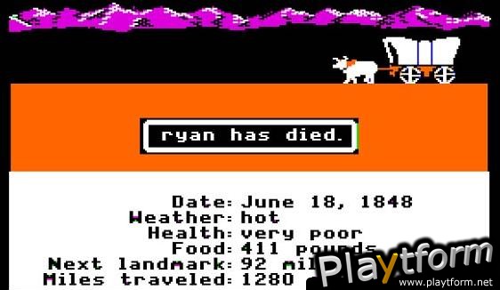 The Oregon Trail (Apple II)