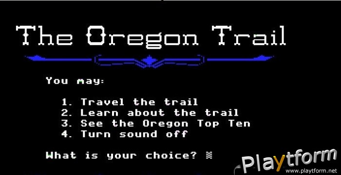 The Oregon Trail (Apple II)