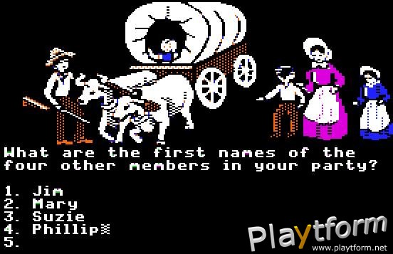 The Oregon Trail (Apple II)