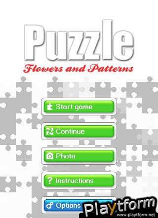 Puzzle to go: flowers & patterns (iPhone/iPod)