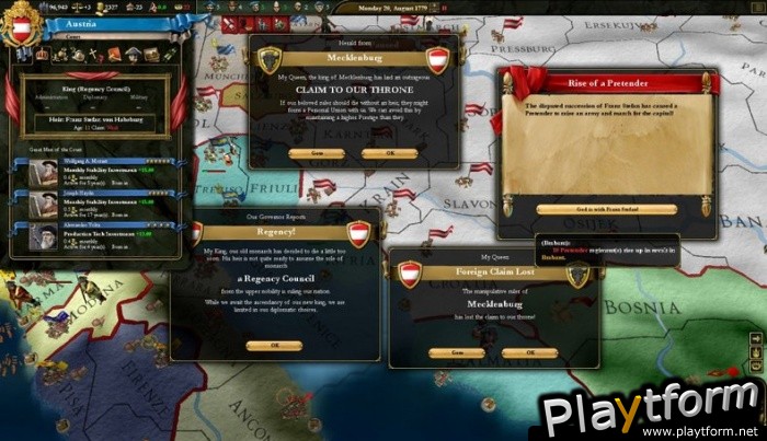 Europa Universalis III: Heir to the Throne (PC)