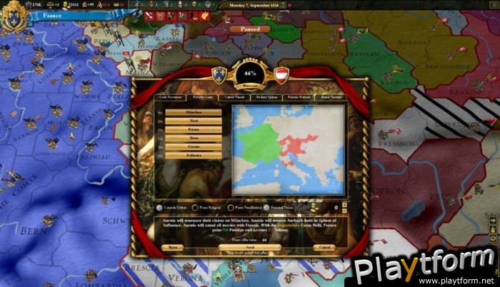 Europa Universalis III: Heir to the Throne (PC)