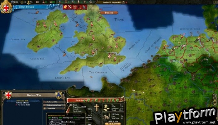 Europa Universalis III: Heir to the Throne (PC)