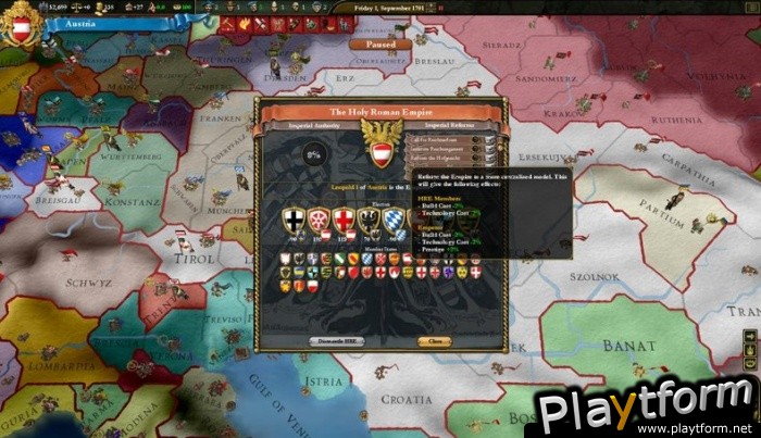 Europa Universalis III: Heir to the Throne (PC)