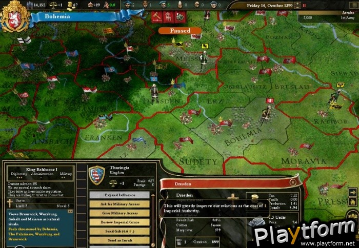 Europa Universalis III: Heir to the Throne (PC)