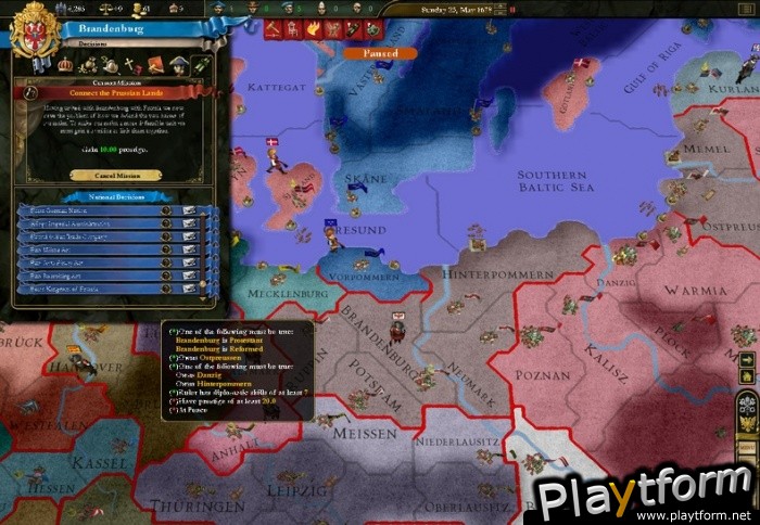 Europa Universalis III: Heir to the Throne (PC)